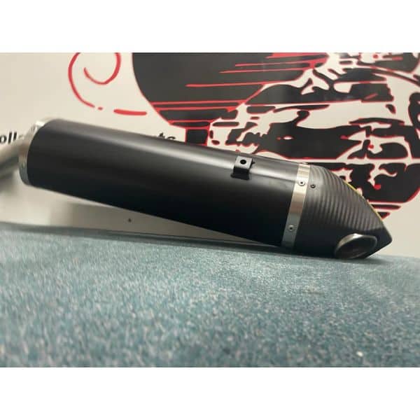 Arrow uitlaat zwart aluminium - Afbeelding 3