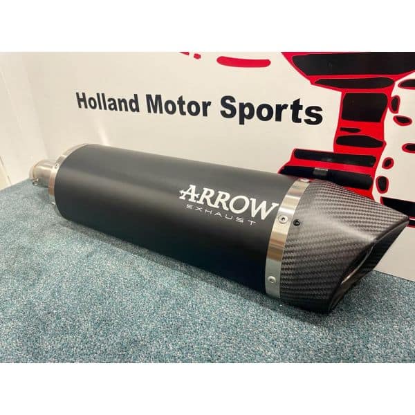Arrow aluminium zwarte uitlaat demper - Afbeelding 3