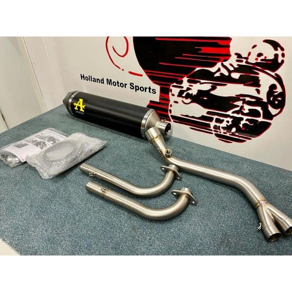Arrow Race-Tech aluminium dark uitlaatsysteem - Afbeelding 6