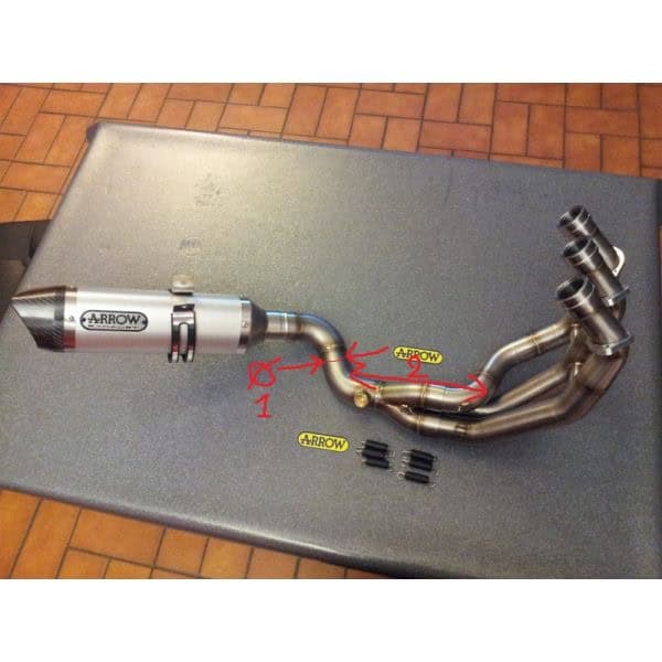 Arrow Race-Tech aluminium uitlaat - Afbeelding 4