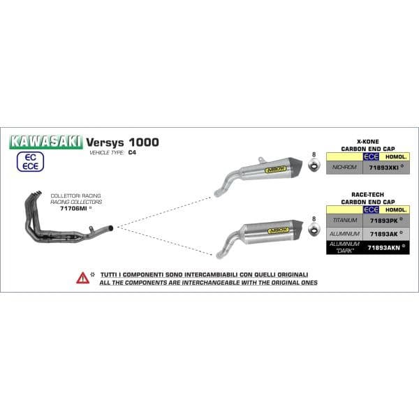 Arrow uitlaat aluminium - Afbeelding 2