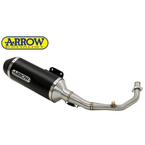 Arrow Urban aluminium dark uitlaatsysteem - Afbeelding 2