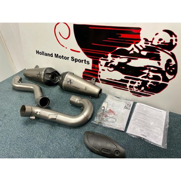 Arrow exhaust full titanium 71162PK Holland Motor Sports