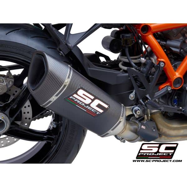 SC Project uitlaat SC1-R demper carbon KTM16-90C - Afbeelding 10
