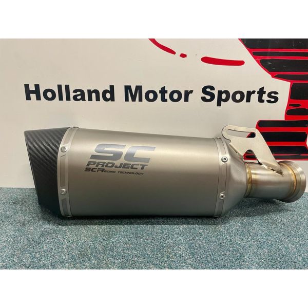 SC Project SC1 R titanium muffler KTM16 90T Holland Motor Sports