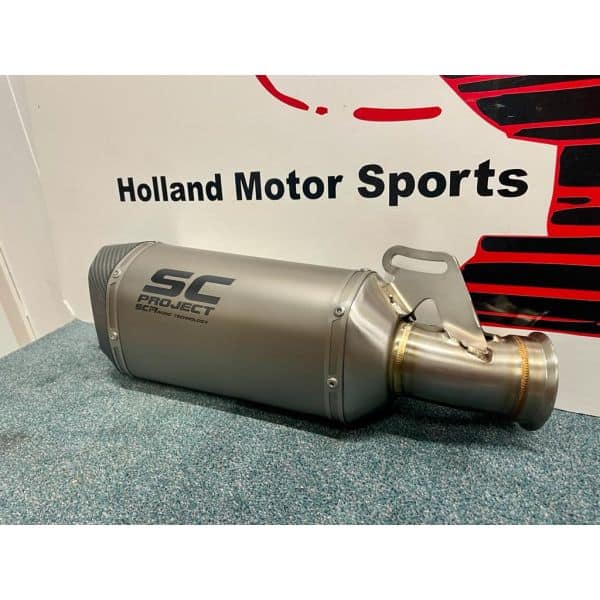 SC Project uitlaat SC1-R demper Titanium KTM16-90T - Afbeelding 3