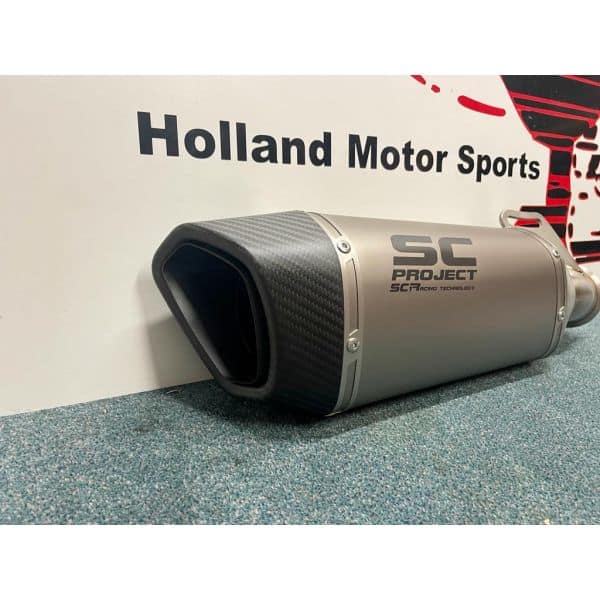 SC Project uitlaat SC1-R demper Titanium KTM16-90T - Afbeelding 4