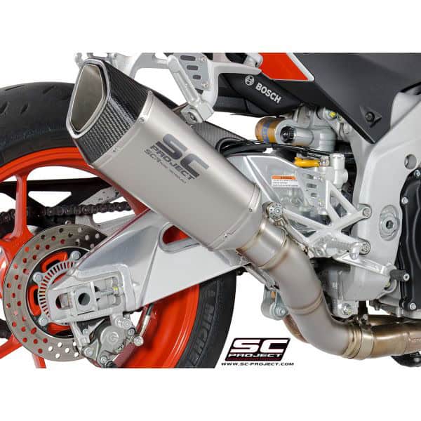 SC Project SC1-R Titanium slip-on uitlaat - Afbeelding 6