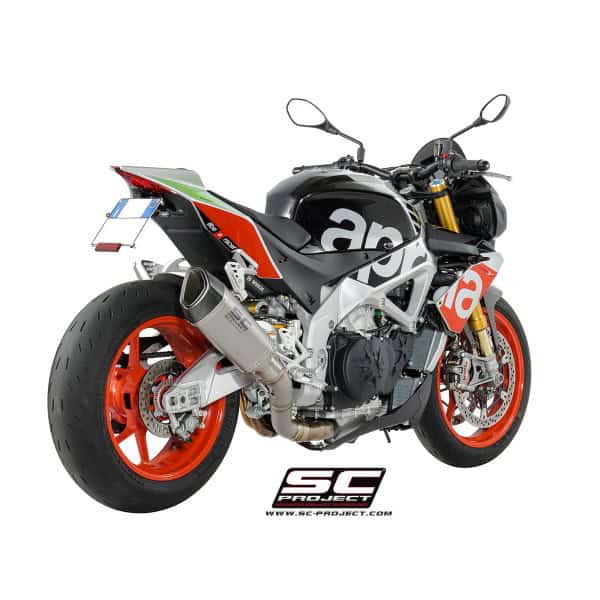 SC Project SC1-R Titanium slip-on uitlaat - Afbeelding 3