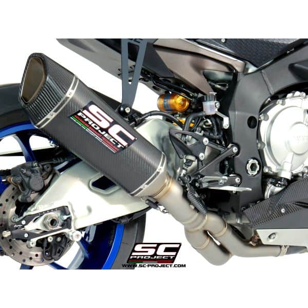 SC Project SC1-R Carbon demper + Decat link pipe - Afbeelding 5