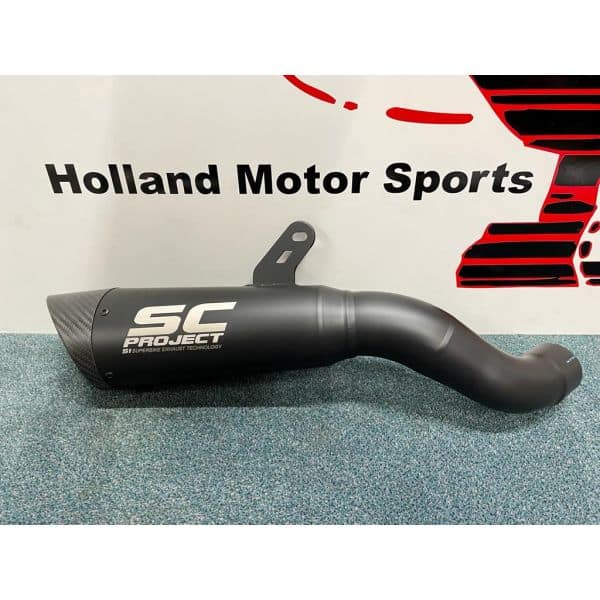 SC Project S1 titanium zwarte demper - Afbeelding 2