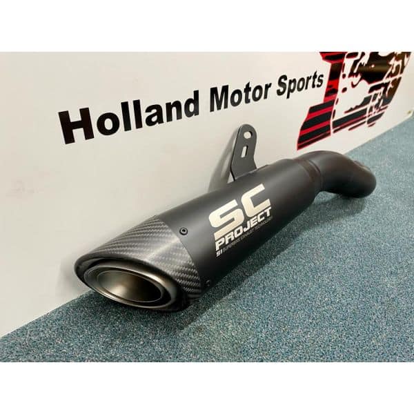 SC Project S1 titanium zwarte demper - Afbeelding 3
