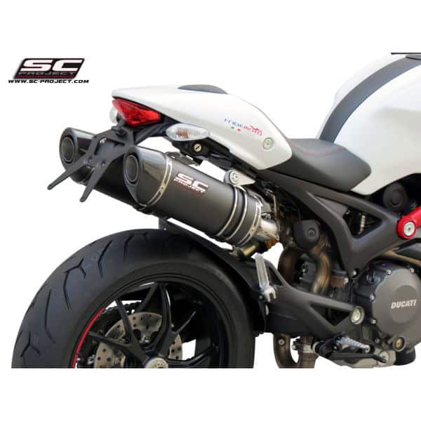 SC PROJECT Monster796 696 1100 マフラー Ducati Monster 696 / 796 / 1100 GP-TECH Exhaust by SC-Project