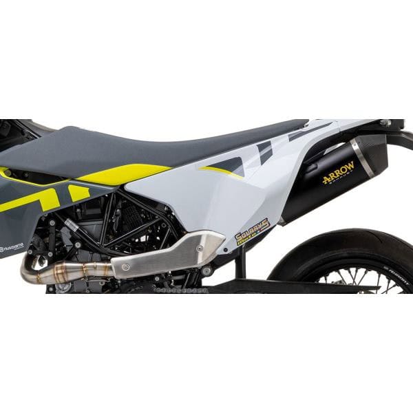 Arrow uitlaat demper aluminium dark - Afbeelding 12