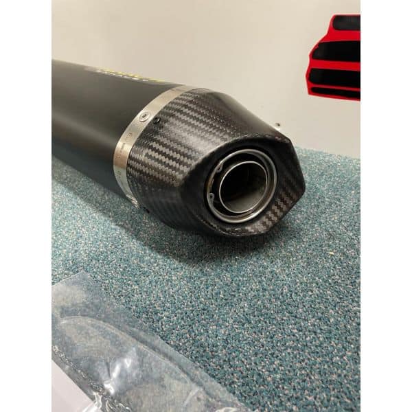 Arrow uitlaat demper aluminium dark - Afbeelding 5