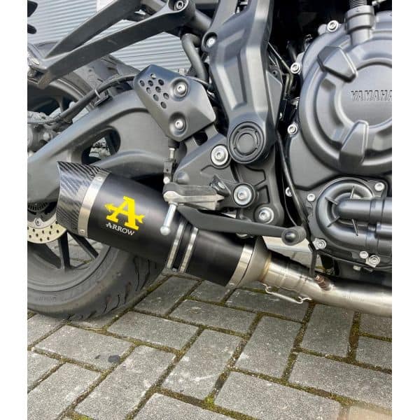 Arrow uitlaatsysteem thunder aluminium dark - Afbeelding 15