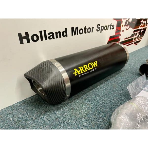Arrow aluminium dark uitlaat demper - Afbeelding 2
