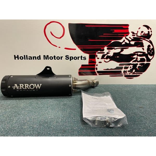 Arrow uitlaat aluminium dark end cap - Afbeelding 2