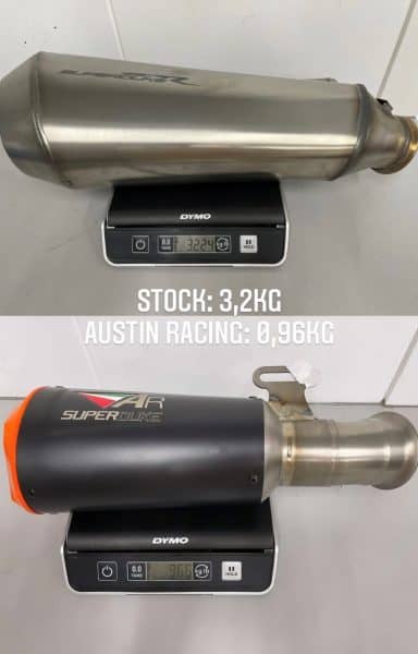 Austin Racing V3 200mm Slip-On - Afbeelding 13