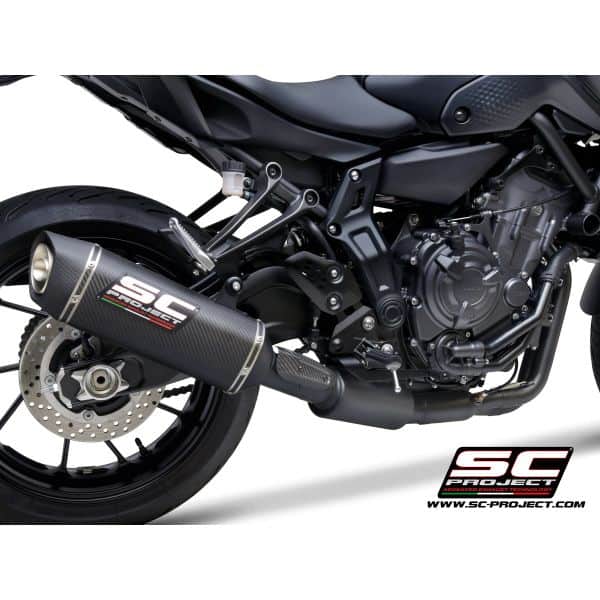SC Project uitlaatsysteem SC1-S Carbon Dark - Afbeelding 4
