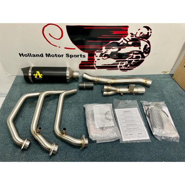 Arrow Aluminium Dark Thunder exhaust system Holland Motor Sports