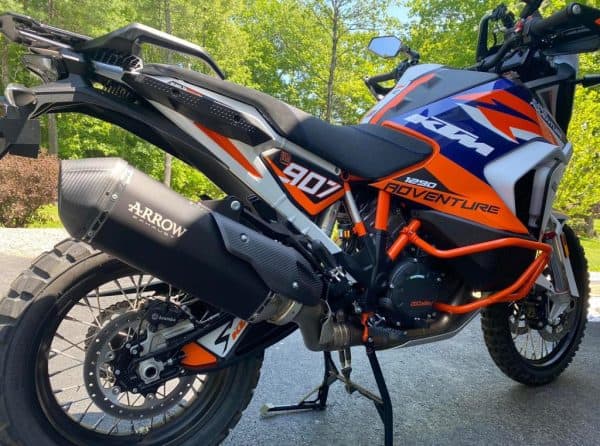 Arrow titanium dark uitlaat demper - Afbeelding 7