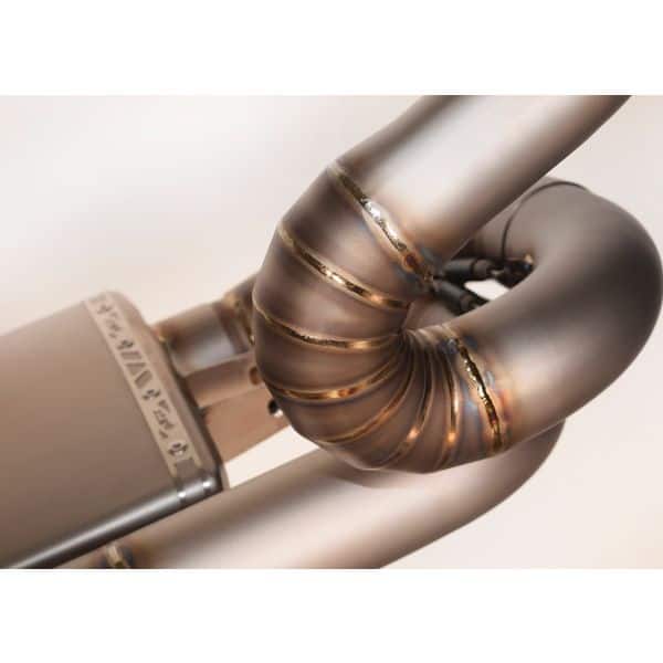 Spark titanium uitlaatbochten met aansluiting uitlaatklep - Afbeelding 11