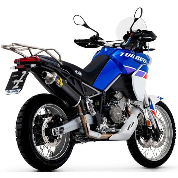 Arrow Titanium Zwarte Indy Race demper - Afbeelding 2