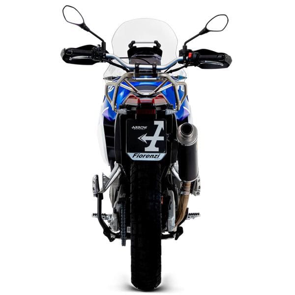 Arrow Titanium Zwarte Indy Race demper - Afbeelding 5