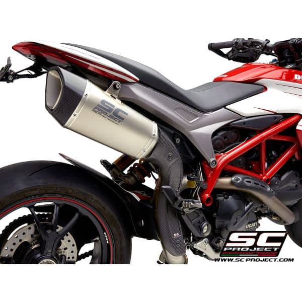 SC project SC1-R Titanium muffler - Holland Motor Sports