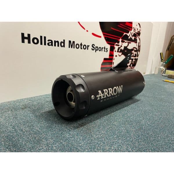 Arrow uitlaat demper nichrom aluminium dark - Afbeelding 3