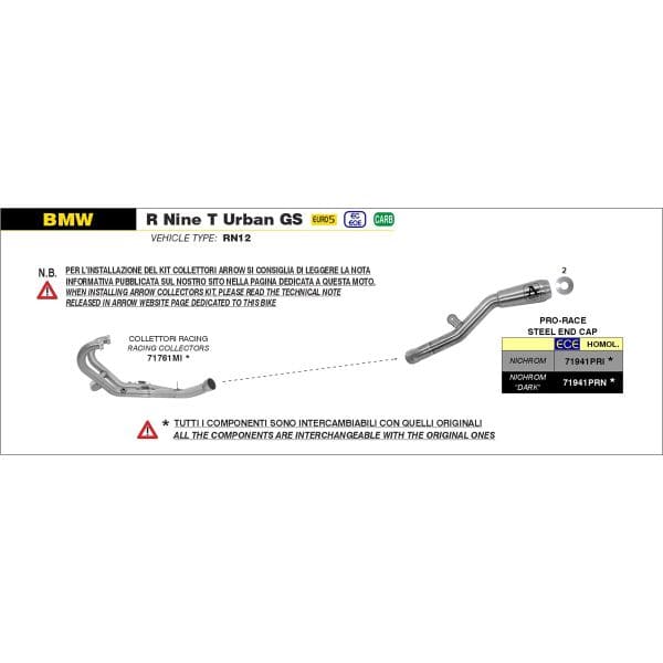 Arrow uitlaat Pro-Race - Afbeelding 5