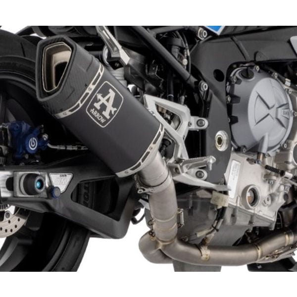 Arrow titanium zwarte uitlaat demper - Afbeelding 4