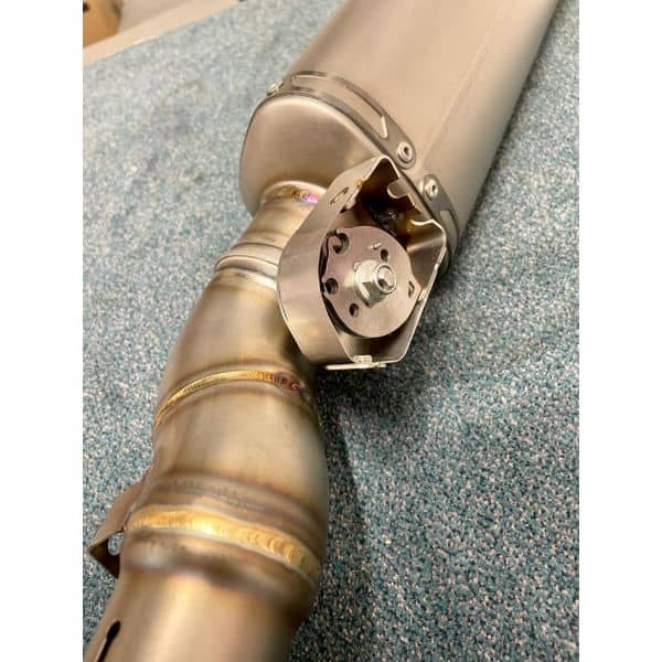 Termignoni titanium zwarte uitlaat demper - Afbeelding 7