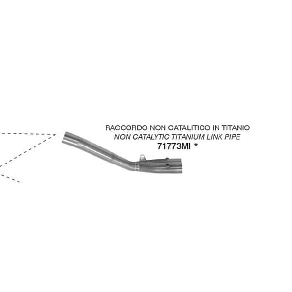 Arrow Titanium Link pipe - Afbeelding 11