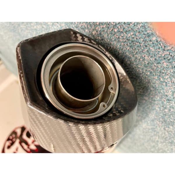 Arrow titanium stille uitlaat demper 60mm - Afbeelding 5