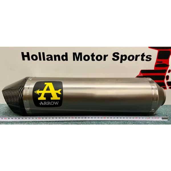 Arrow titanium stille uitlaat demper 60mm - Afbeelding 2