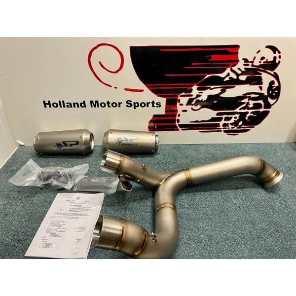 Spark 2 MOTO-GP silencers underseat