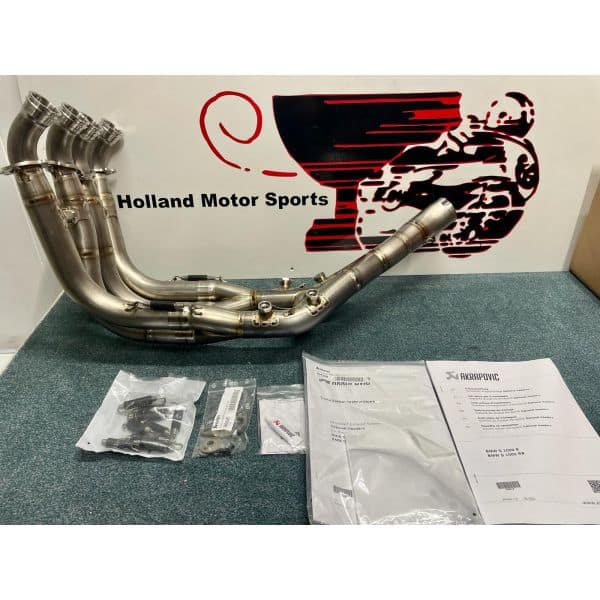 Akrapovic titanium uitlaatbochten