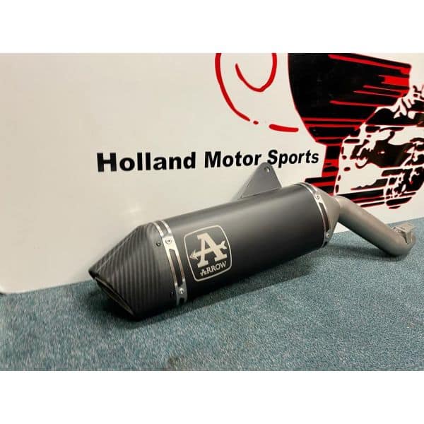 Arrow titanium dark uitlaat demper - Afbeelding 4
