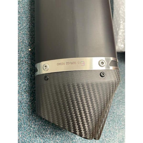 Arrow titanium dark uitlaat demper - Afbeelding 6