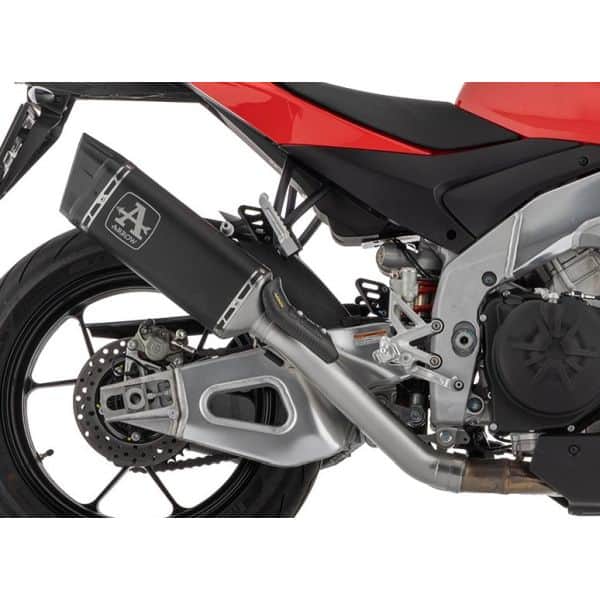Arrow titanium zwarte pista uitlaat - Afbeelding 3