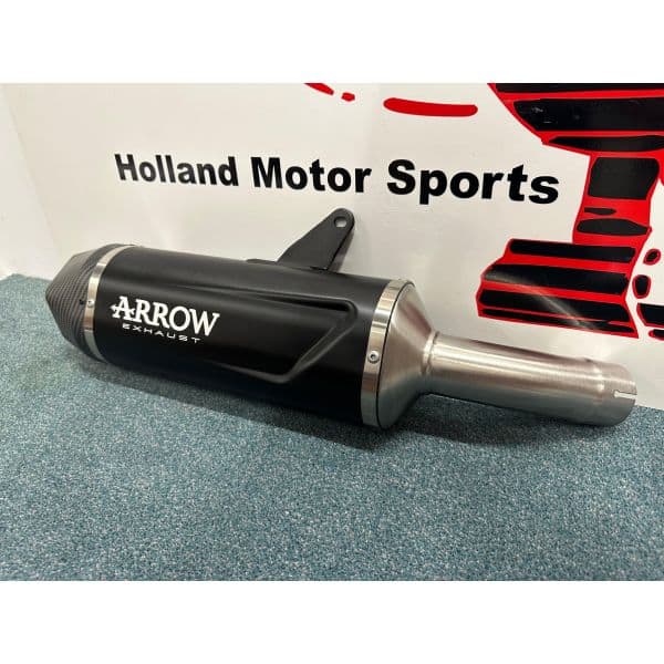 Arrow Indy Race EVO Aluminium dark uitlaat demper - Afbeelding 4