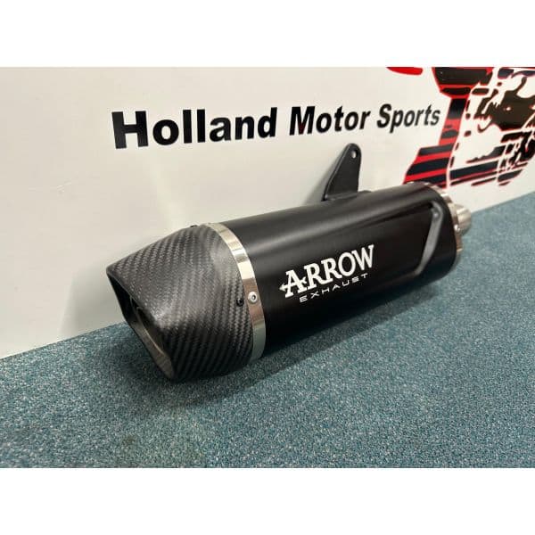 Arrow Indy Race EVO Aluminium dark uitlaat demper - Afbeelding 2