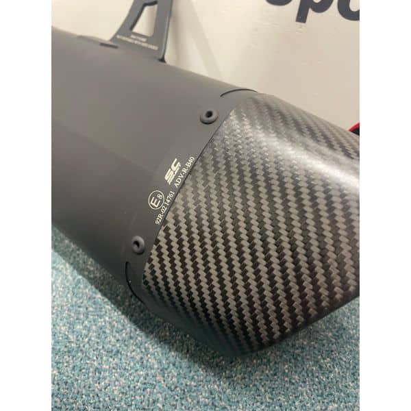 SC Project titanium zwarte uitlaat demper - Afbeelding 8