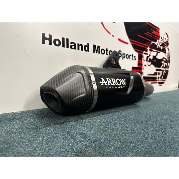 Arrow Indy Race aluminium dark uitlaat demper - Afbeelding 3