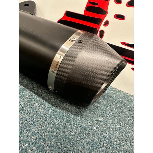 Arrow Indy Race Evo aluminium dark uitlaat demper - Afbeelding 6