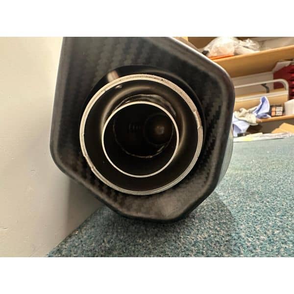 Arrow Indy Race Evo aluminium dark uitlaat demper - Afbeelding 7