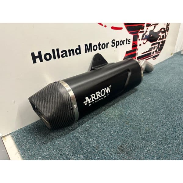 Arrow Indy Race Evo aluminium dark uitlaat demper - Afbeelding 3