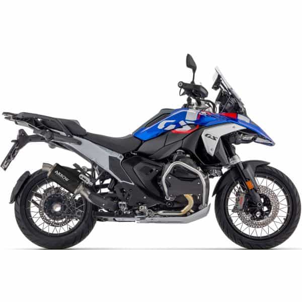 Arrow Indy Race aluminium dark uitlaat demper